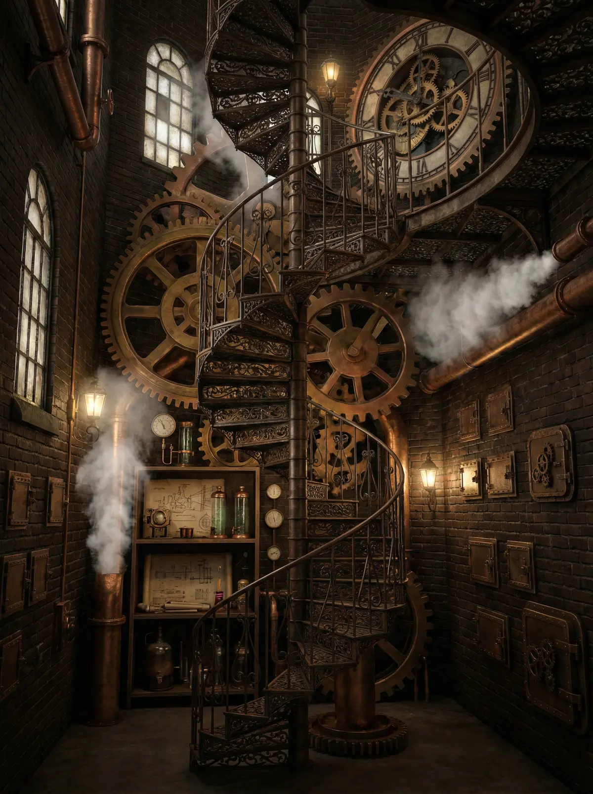 暗网密室钟楼内部 - 暗网禁区 | 齿轮与阶梯